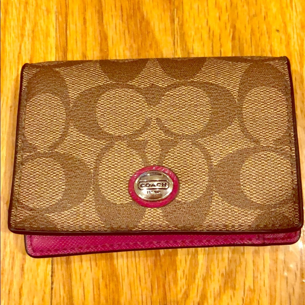 Coach Two Tone Wallet